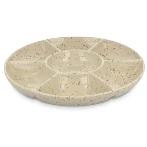 Sagaform Ditte Keramische Ronde Serveerschaal 26cm beige