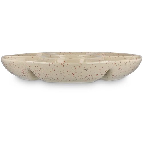 Sagaform Ditte Keramische Ronde Serveerschaal 26cm beige