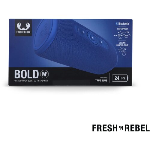  1RB7400 I Fresh 'n Rebel Bold M2 Waterbestendige Bluetooth Speaker blauw