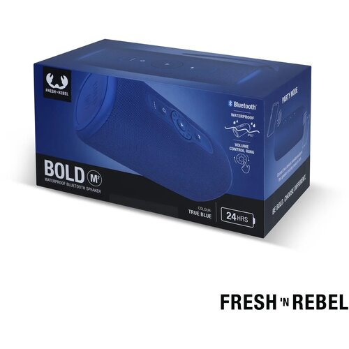 1RB7400 I Fresh 'n Rebel Bold M2 Waterbestendige Bluetooth Speaker blauw
