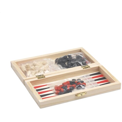 Checkmate Game Box 3-In-1 Spel