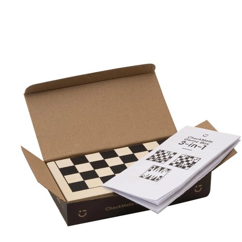 Checkmate Game Box 3-In-1 Spel