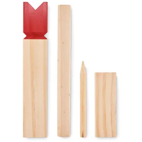 Houten werpspel King hout