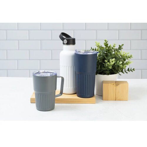 Streaky Grab Thermosbeker Donker Grijs