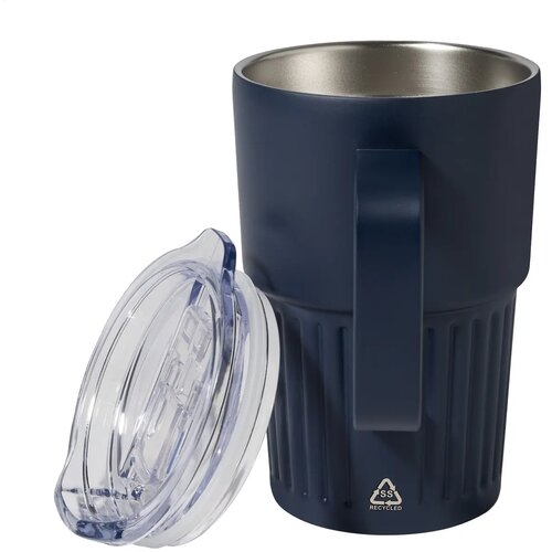 Streaky Grab Thermosbeker Donker Blauw