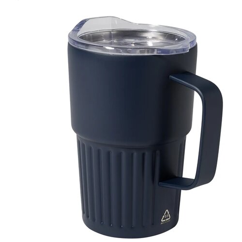 Streaky Grab Thermosbeker Donker Blauw