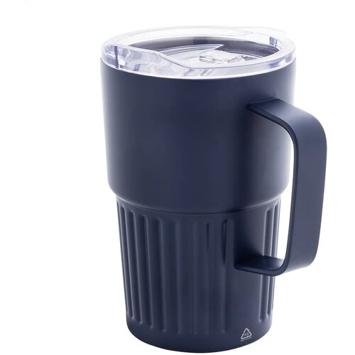 Streaky Grab Thermosbeker Donker Blauw