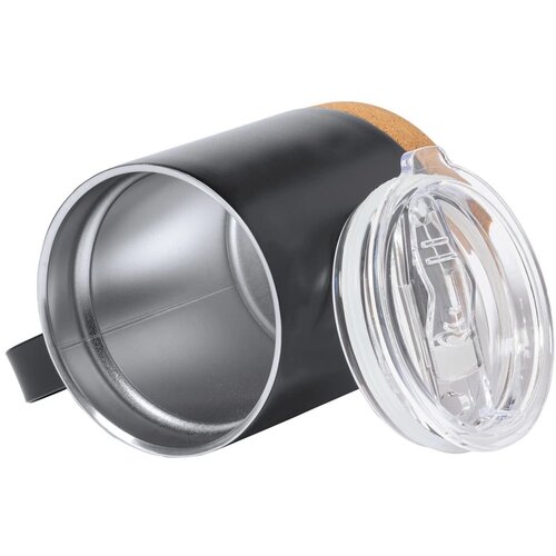 Loret Thermosbeker Zwart 330 ml