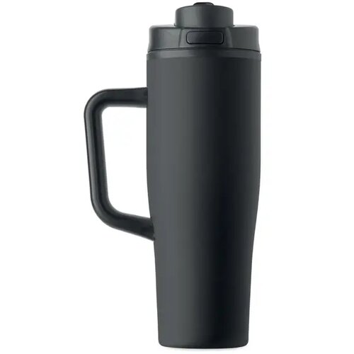 Dubbelwandige beker 900ml Atlanta zwart