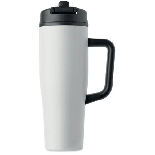 Dubbelwandige beker 900ml Atlanta wit
