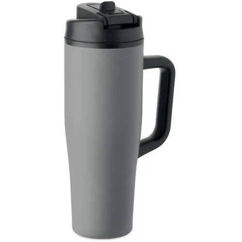 Dubbelwandige beker 900ml Atlanta grijs