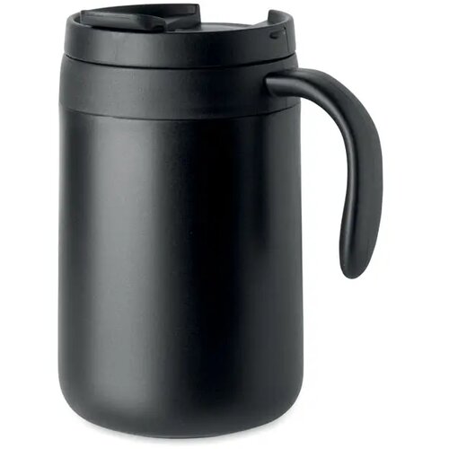 Dubbelwandige mok koffiefilter Cafetito zwart