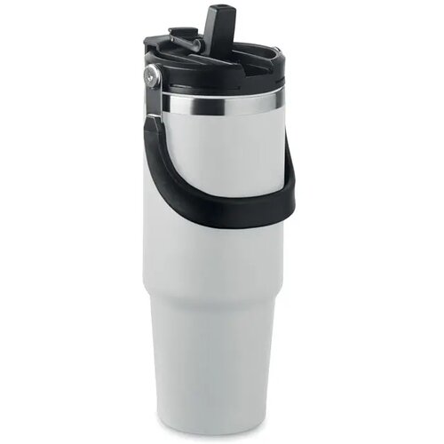 Dubbelwandige beker 850ml Suma hand wit