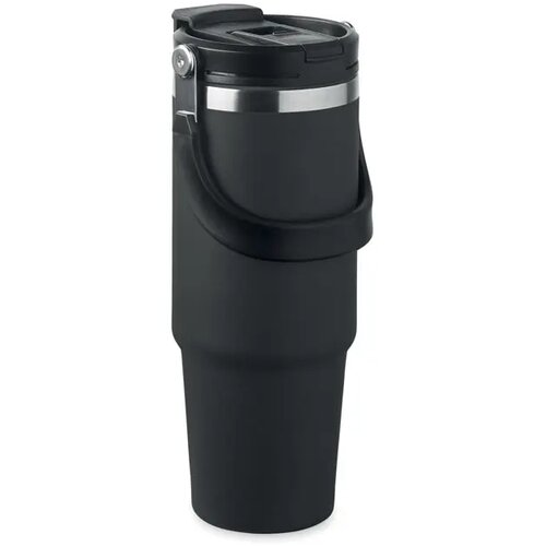 Dubbelwandige beker 850ml Suma hand zwart
