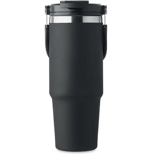 Dubbelwandige beker 850ml Suma hand zwart