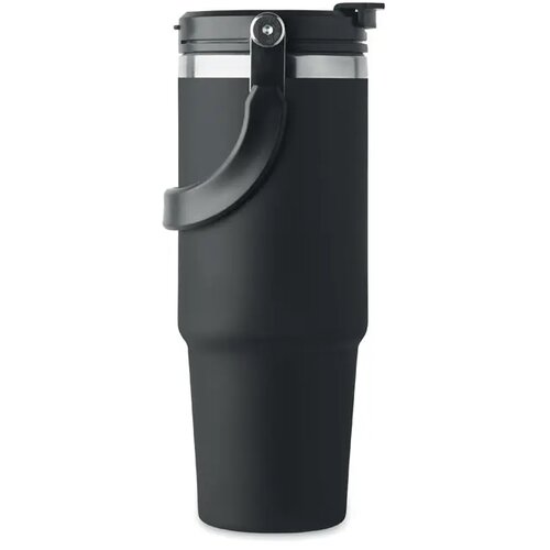 Dubbelwandige beker 850ml Suma hand zwart