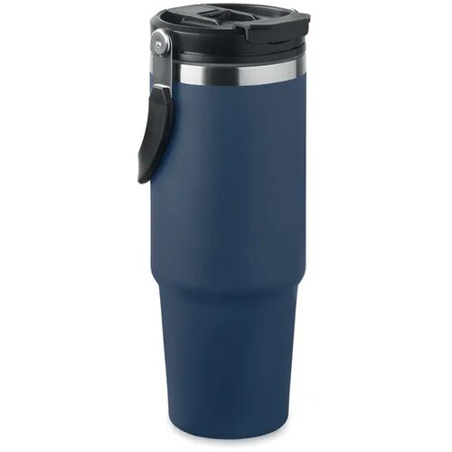 Dubbelwandige beker 850ml Suma hand marineblauw