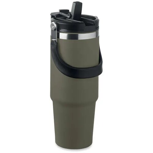 Dubbelwandige beker 850ml Suma hand donker marinegroen