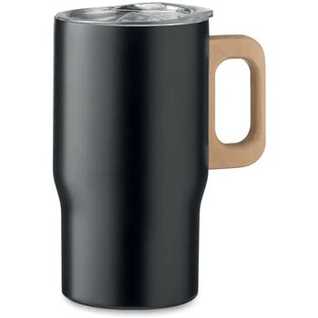 Dubbelwandige beker 350ml Tumboo zwart 350 ml Dubbelwandige beker 350ml Tumboo zwart 350 ml