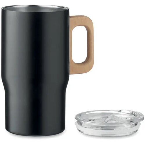 Dubbelwandige beker 350ml Tumboo zwart 350 ml