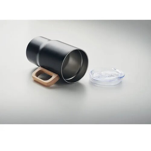 Dubbelwandige beker 350ml Tumboo zwart 350 ml