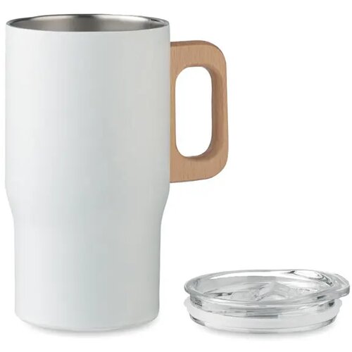 Dubbelwandige beker 350ml Tumboo wit 350 ml