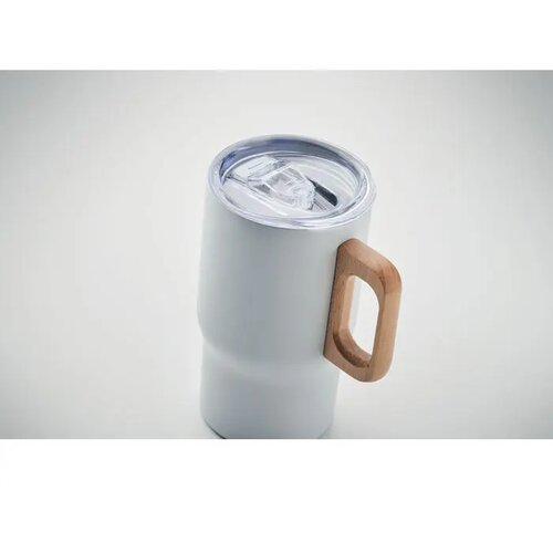 Dubbelwandige beker 350ml Tumboo wit 350 ml