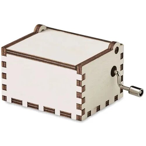 Houten kerst muziekdoos Boxmas hout