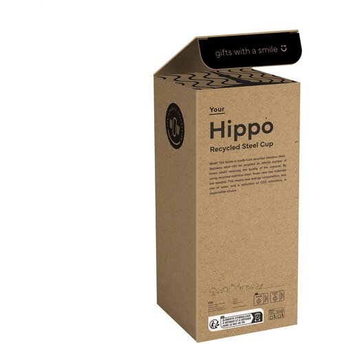 Hippo Recycled Steel Cup 900 Ml