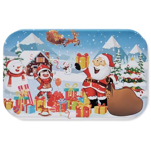 Houten kerstpuzzel in blik Pazuru mix
