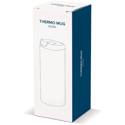 Dubbelwandige thermosbeker (350 ml) Zilver 350 ml
