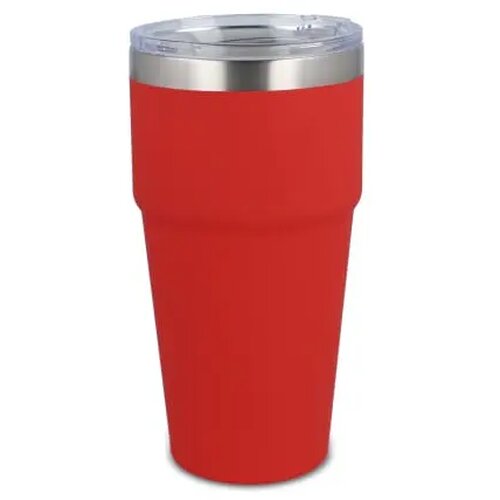 T-ceramic soft touch auto mok 500ml rood