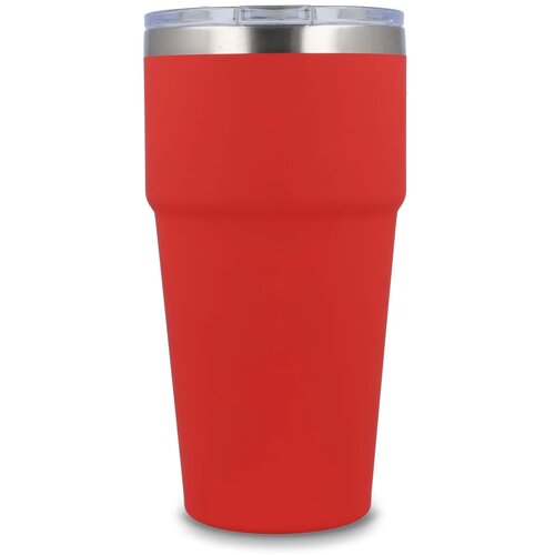 T-ceramic soft touch auto mok 500ml rood