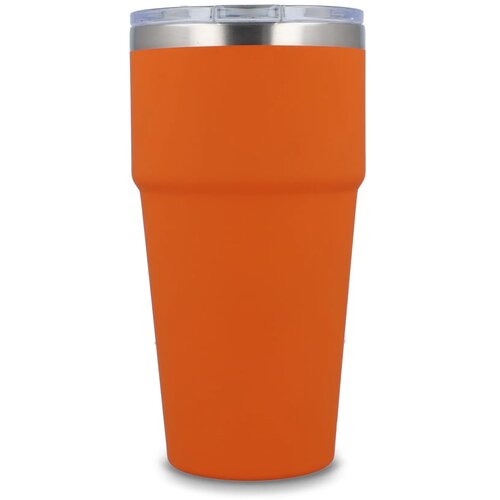 T-ceramic soft touch auto mok 500ml oranje