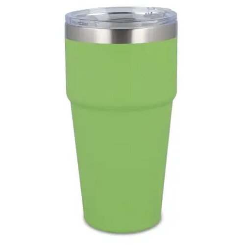 T-ceramic soft touch auto mok 500ml lichtgroen