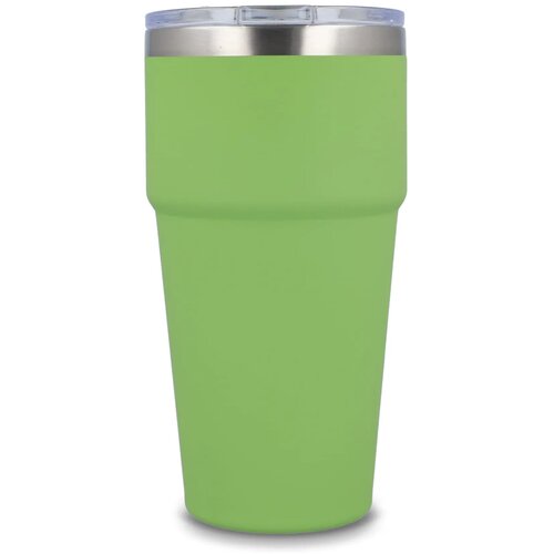 T-ceramic soft touch auto mok 500ml lichtgroen