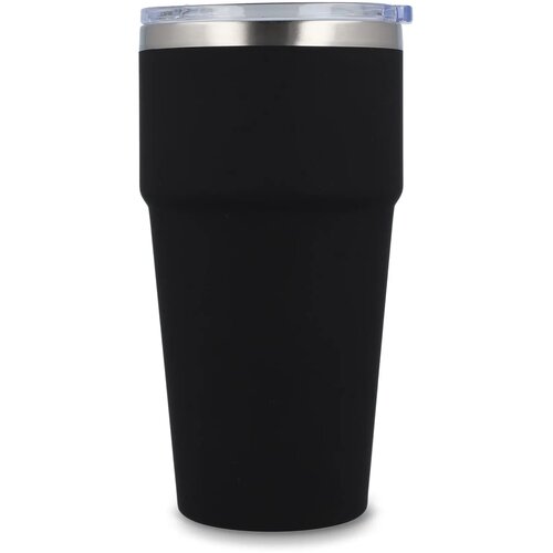 T-ceramic soft touch auto mok 500ml zwart