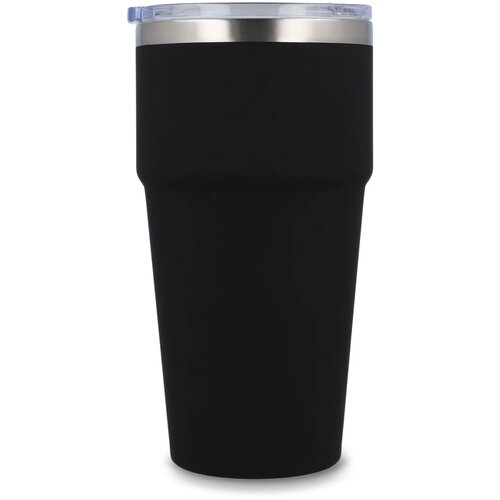 T-ceramic soft touch auto mok 500ml zwart