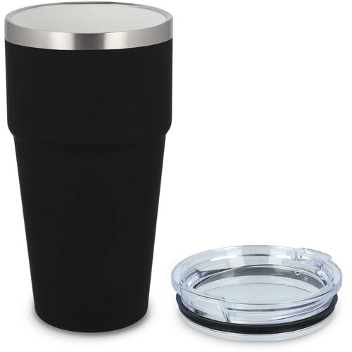 T-ceramic soft touch auto mok 500ml zwart