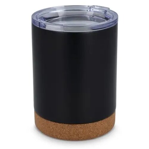 T-ceramic thermomok met deksel Lena 350ml zwart
