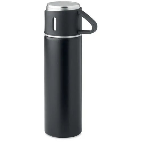 Dubbelwandige fles 420 ml Tonia zwart 420 ml