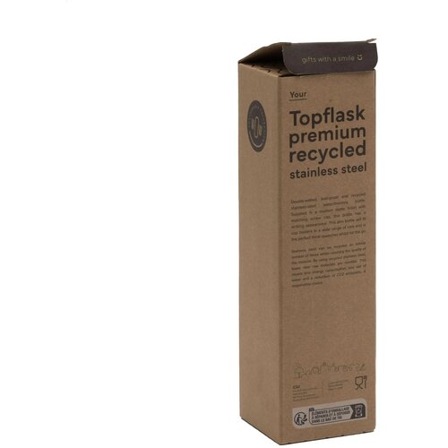 Topflask Premium Rcs Recycled Steel 500 Ml Drinkfles