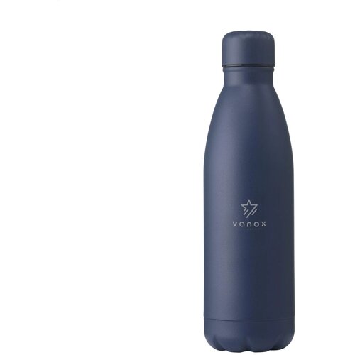 Topflask Premium Rcs Recycled Steel 500 Ml Drinkfles Donkerblauw
