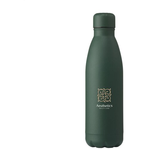 Topflask Premium Rcs Recycled Steel 500 Ml Drinkfles Donkergroen