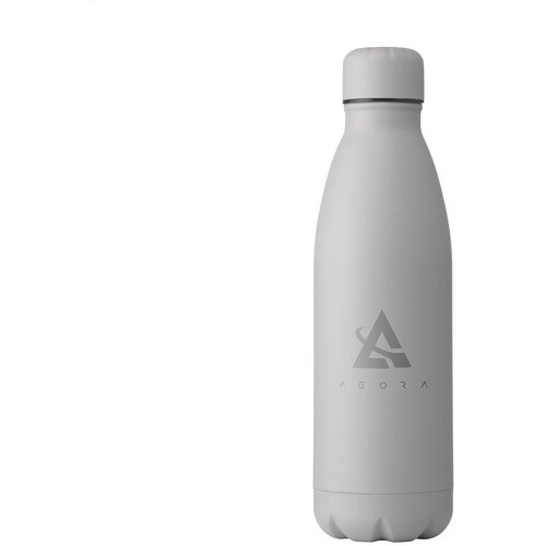 Topflask Premium Rcs Recycled Steel 500 Ml Drinkfles Lichtgrijs