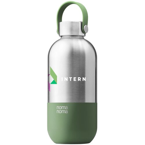 Noma Noma Recycled Steel Insulated Bottle 750 Ml Thermosfles Groen 750 ml 750 ml