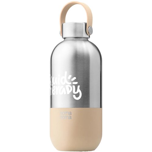 Noma Noma Recycled Steel Insulated Bottle 750 Ml Thermosfles Beige 750 ml 750 ml