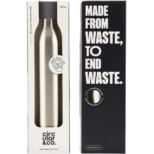 Circular&Co Recycled Stainless Steel Bottle 750 Ml 750 ml 750 ml
