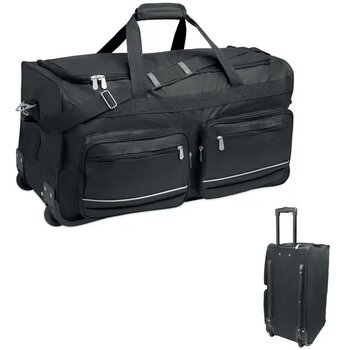 600d rpet reistas trolley Itfits zwart 600d rpet reistas trolley Itfits zwart