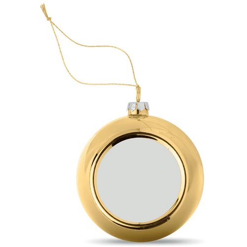 Sublimatie kerstbal (Ø 6 cm) Goud